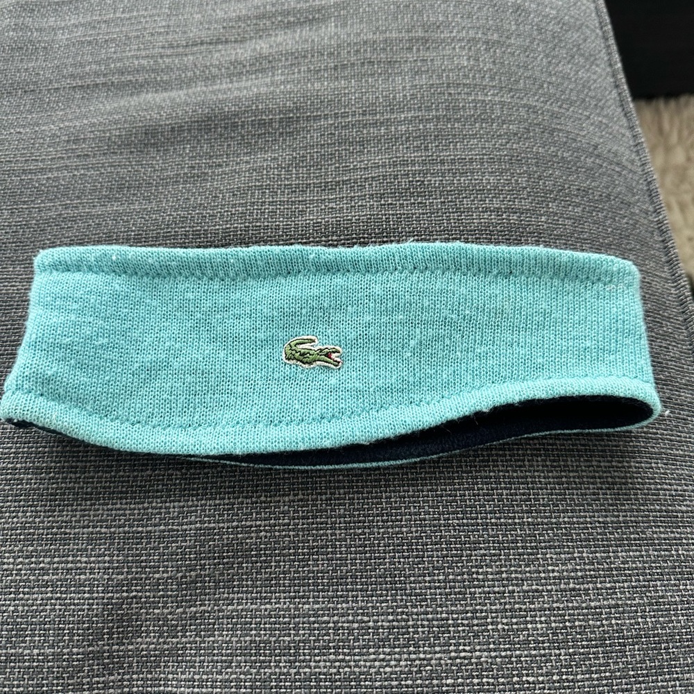 Lacoste Aqua Blue Headband